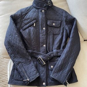 Barbour belted jacket